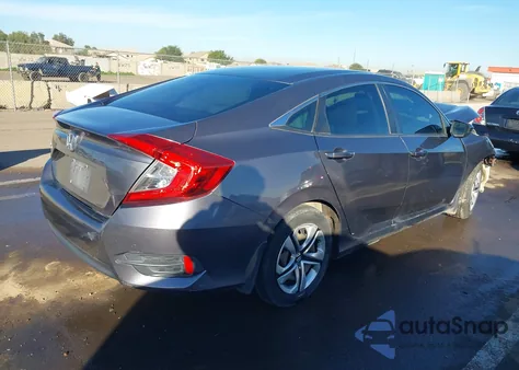 2017 Honda Civic Lx from USA, damaged, VIN 19XFC2E51HE014137